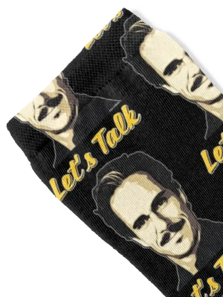 Better Call Saul, Let's Talk, Lalo Salamanca (yellow version) - by CH3Media Socks Lots Sports aesthetic luxe Mens Socks Women's