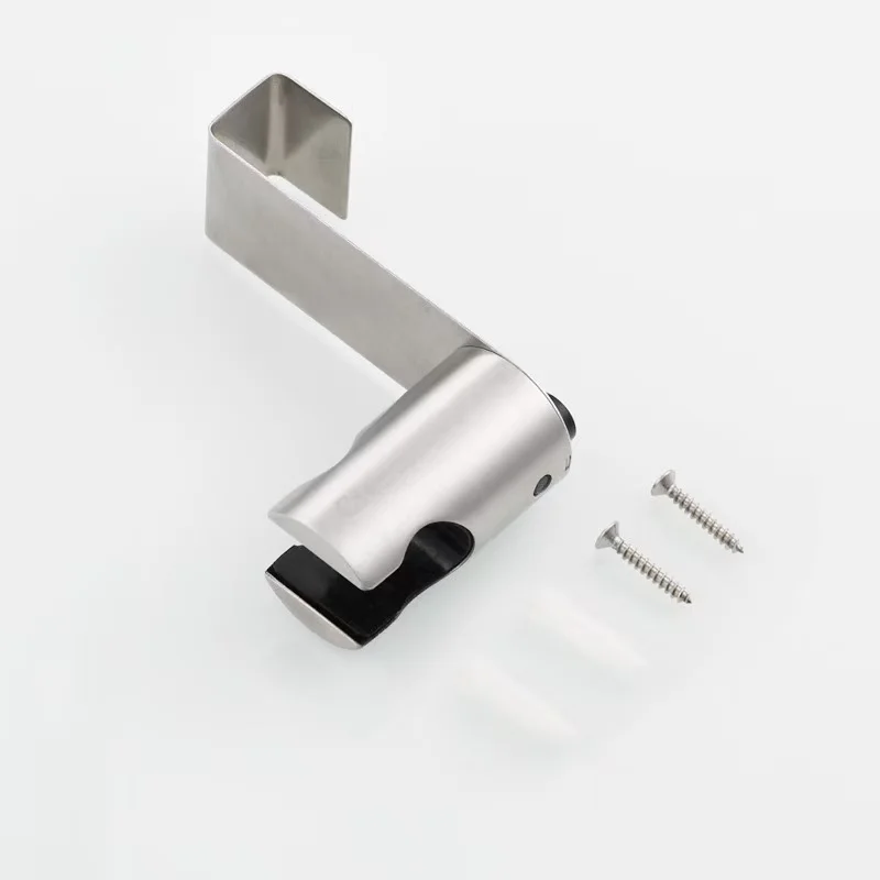 1pcs Stainless Steel Holder Hook Hanger Bidet Sprayer Holder Toilet Bathroom Attachment Hanging Bracket For Hand Shower