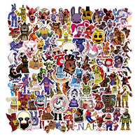 50/100PCS Five Nights at Freddy's Thriller Horror Game Graffiti Stickers Vinyl DIY Phone Car Laptop Fridge Anime Decal Sticker
