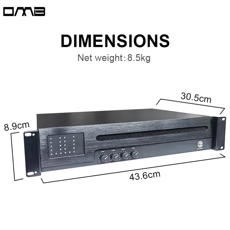 TLF PFA8000MLed السلع الصينية بالجملة قوة الصوت الخضراء 1500W مكبر الصوت المهنية المتكلم