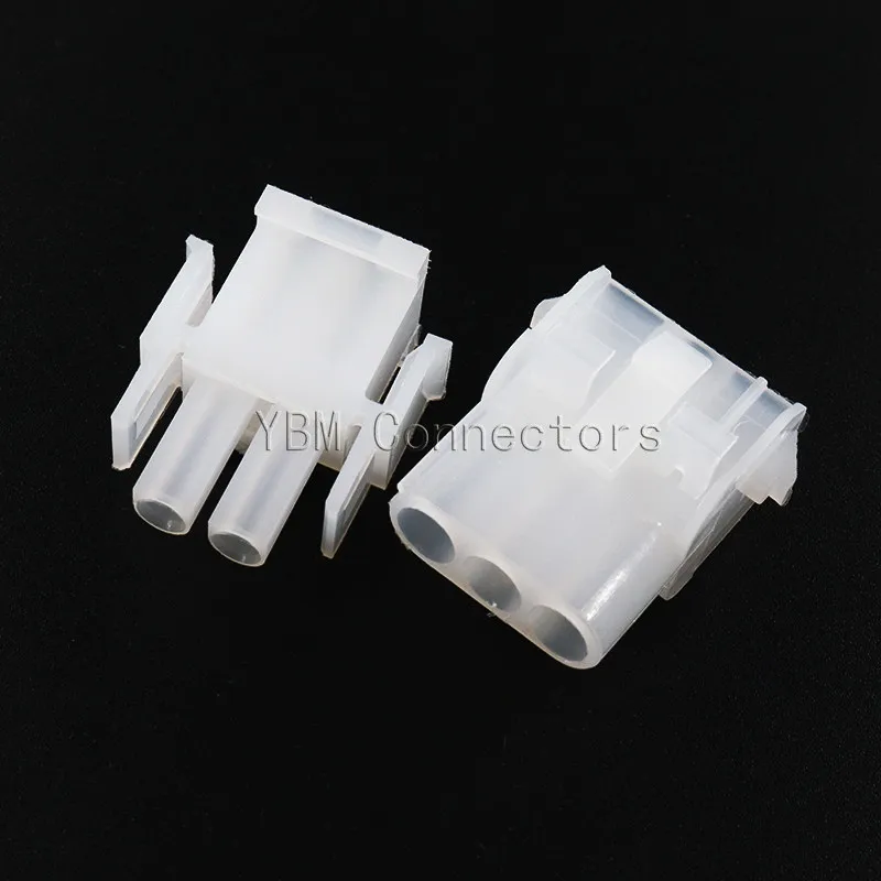 

10PCS 63080 Male And Female Docking Connector Plug-In Rubber Shell Terminal 6.3mm for Car Elevator 42021