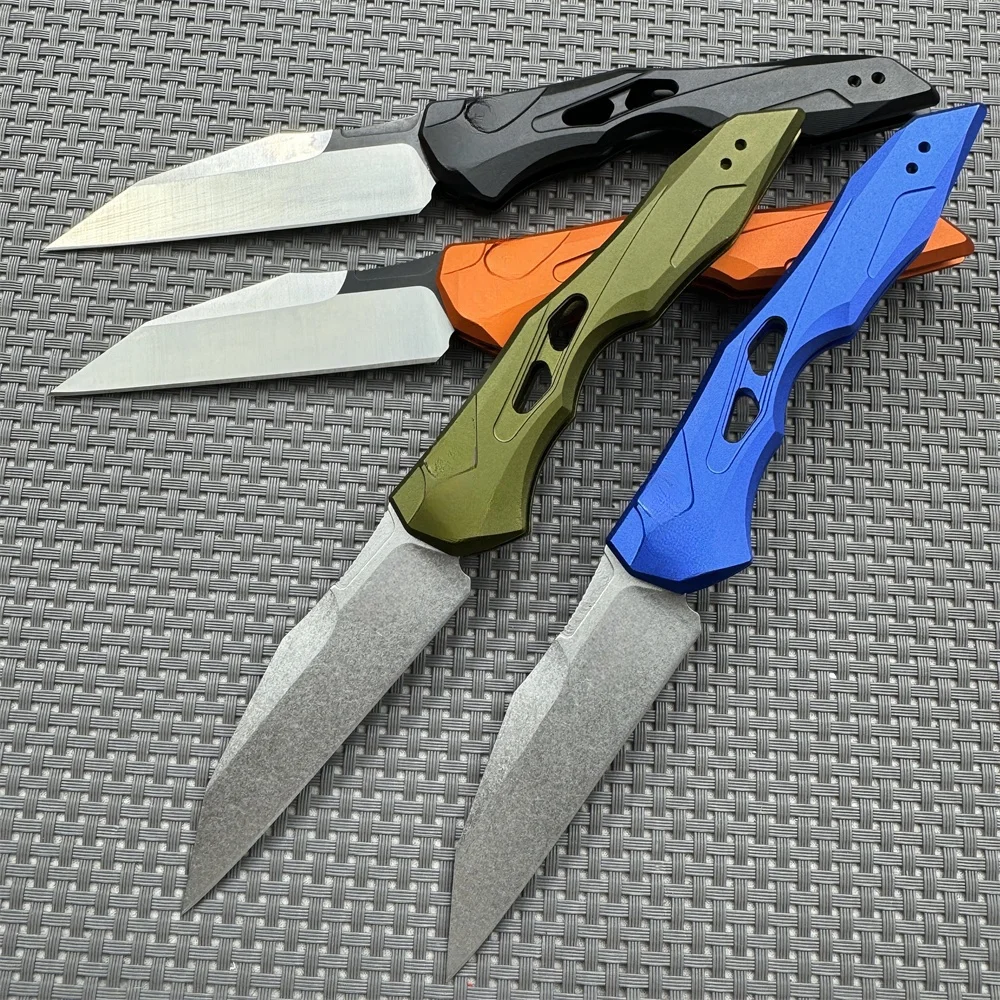 

KAW 7650 Launch 13 AU.TO D2 Steel Camping Utility Folding Knife Tactical EDC Tool Portable Back Clip Hunting Outdoor Knives