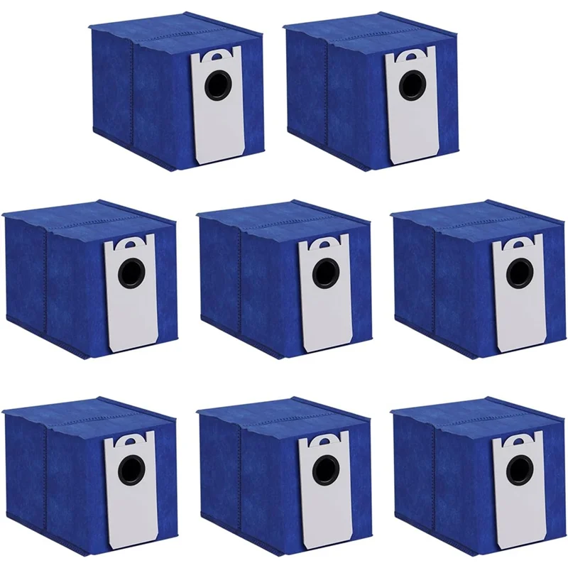 ABUS-8PCS أكياس الغبار فراغ ل Bobsweep RC400 داستن أوربي فائقة الرؤية جهاز آلي لتنظيف الأتربة استبدال الملحقات كيس لجميع الغبار