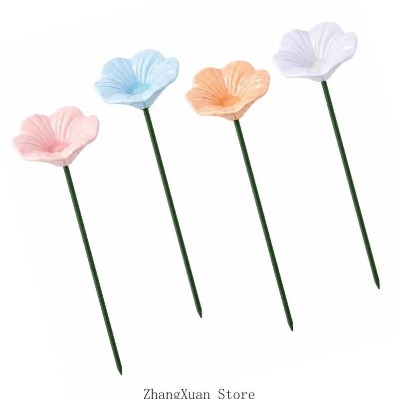 Reflektierende Keramik-Blumenstecker mit erhabenen für Gartenpräsentationen, 3 x – Detail 3