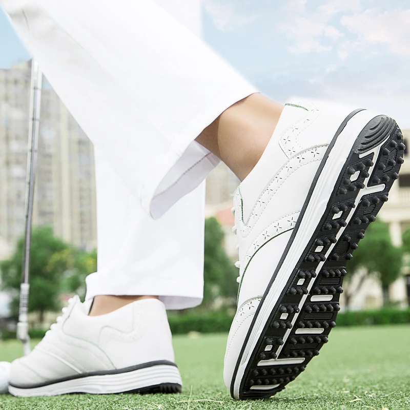 Men Golf Shoes Casual Breathable Waterproof Non-slip Golf Outdoor Training Shoes