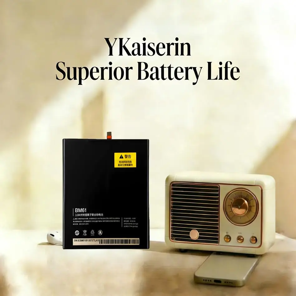 

6010Mah High-Efficiency BM61 Tablet Battery For Xiaomi Mipad 2