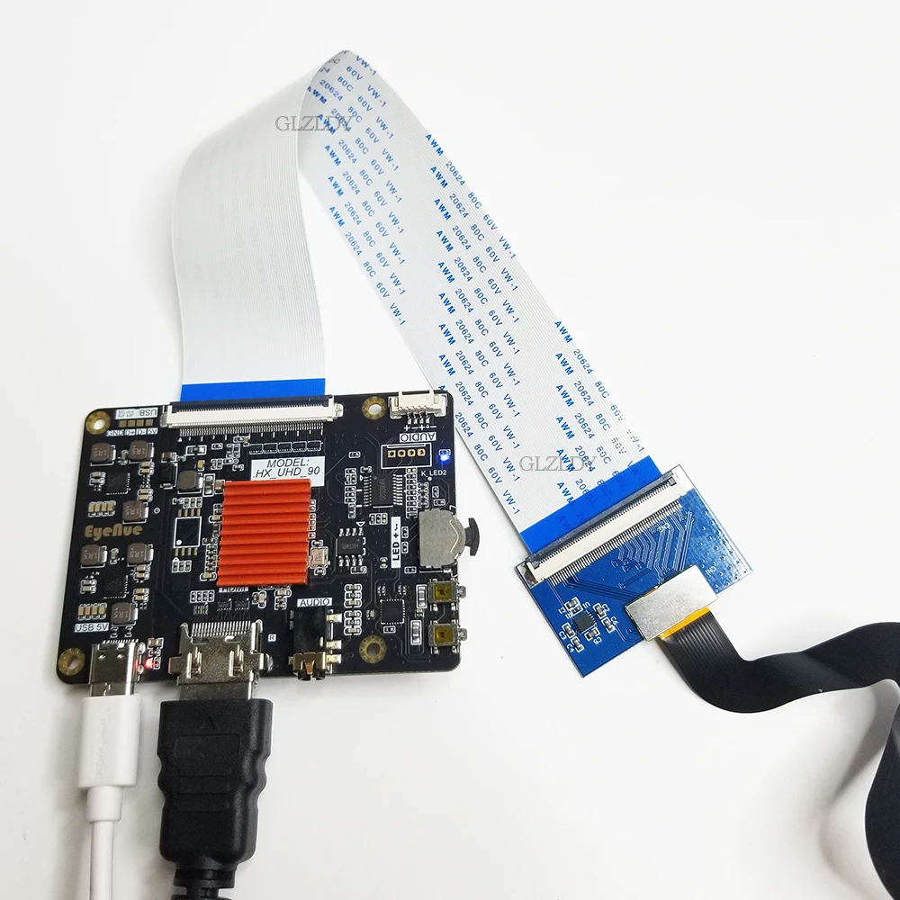 6.3 นิ้ว 2K HD LCD IPS LS063R1SX01 2560*1440 1440*2560 HDMI to MIPI 60P ชุดบอร์ด MIPI USB Controller Board หมุนกระจก