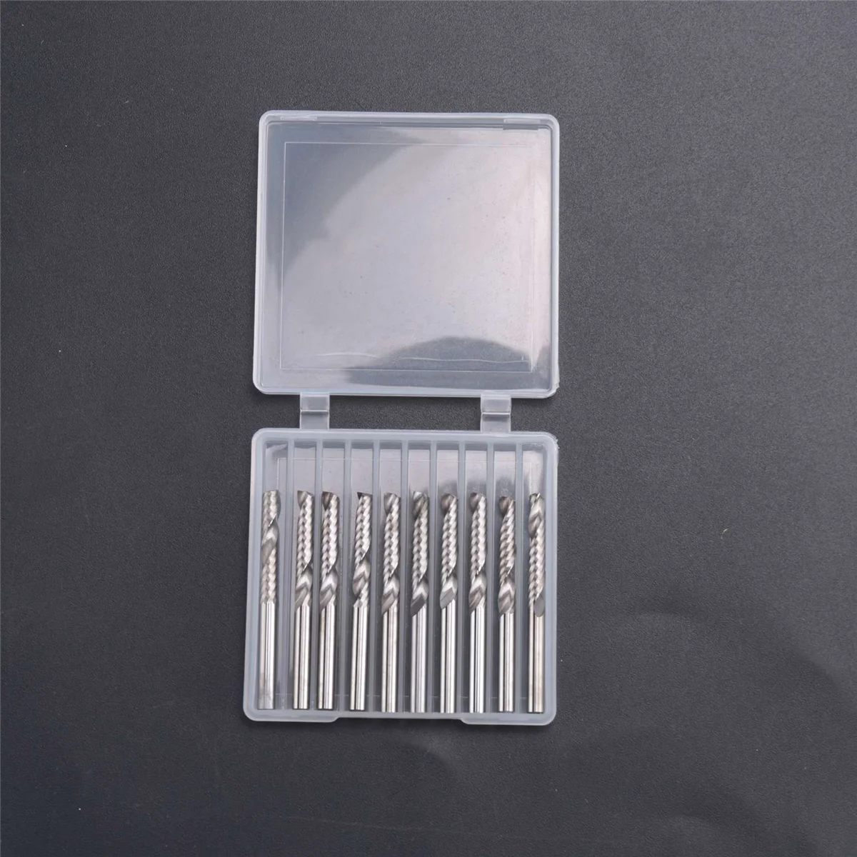 10 Pack CNC Router Bits 1/8 Inch Shank Spiral Upcut Router B Hot sale tools crylic PVC