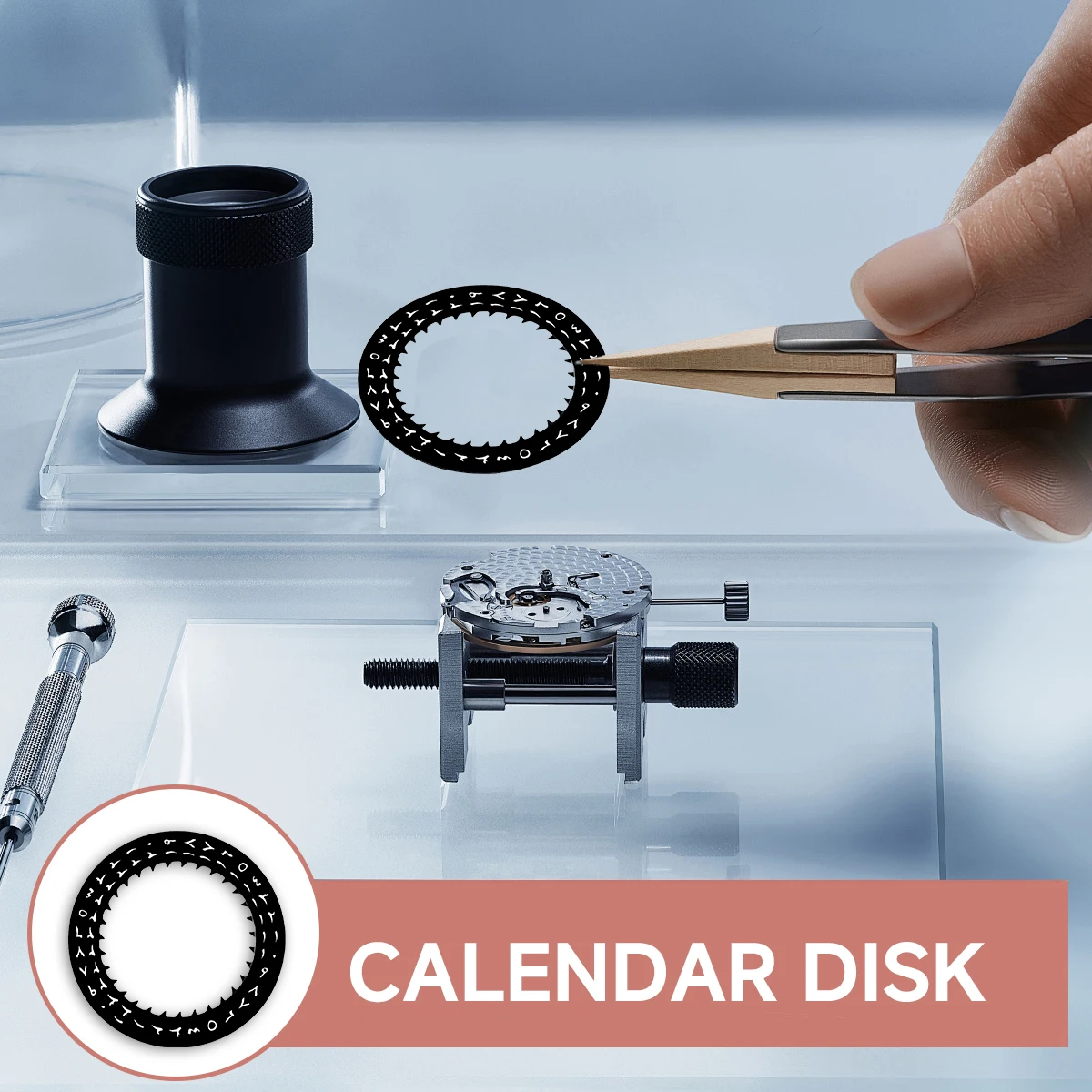 Rueda de esfera de fecha NH35 NH36 compatible con movimiento NH35 NH36 NH34 SKX007 SKX009 rojo azul negro fecha mecánica automática a las 3H 3.8H