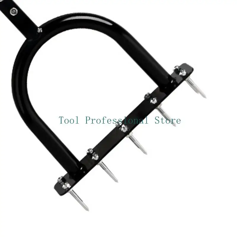 57QF Grass Spiker Soil Loosener Garden Tool for Clay Sandy and Hard Ground Conditions