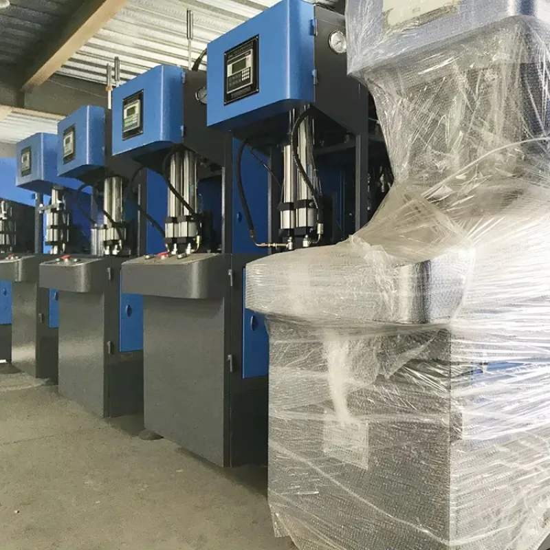 Durable Semi Automatic PET Bottle Blower Machine Plastic Water Juice Bottle Making Equipment for Small Scale Production