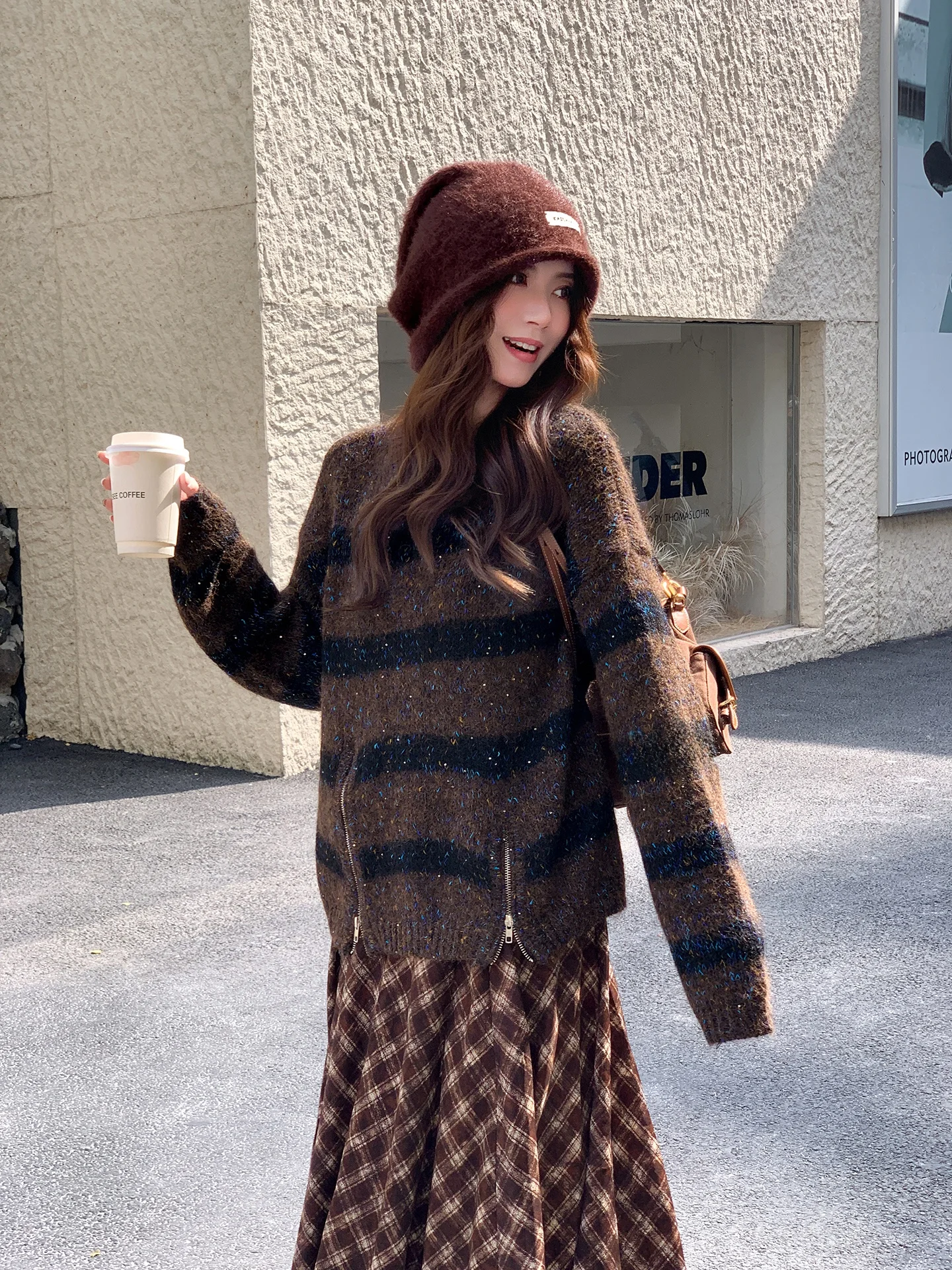 

iny Sequin Knitwear Cotton Wool Soft Cozy Autumn Winter Faion Layering Base Sweater Lazy Sle Top Street Sle ...