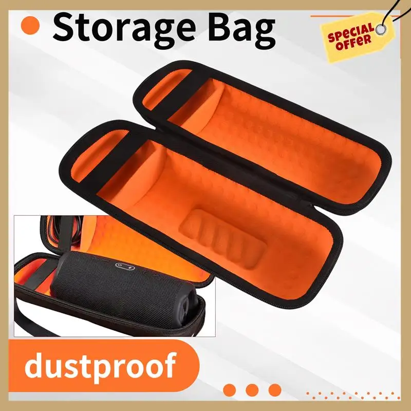 Caja de almacenamiento de transporte de viaje dura de EVA para JBL Charge 5, funda protectora para JBL Charge5, bolsa de altavoz inalámbrica portátil-WMAN