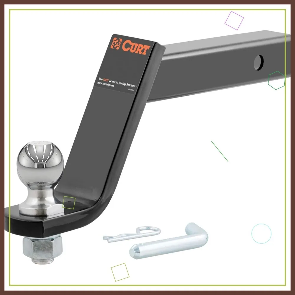 

Сверхмощный 2-дюймовый сцеп для прицепа с 6-дюймовым падением, поддерживает буксирную способность 7500 фунтов для подъёмных грузовиков