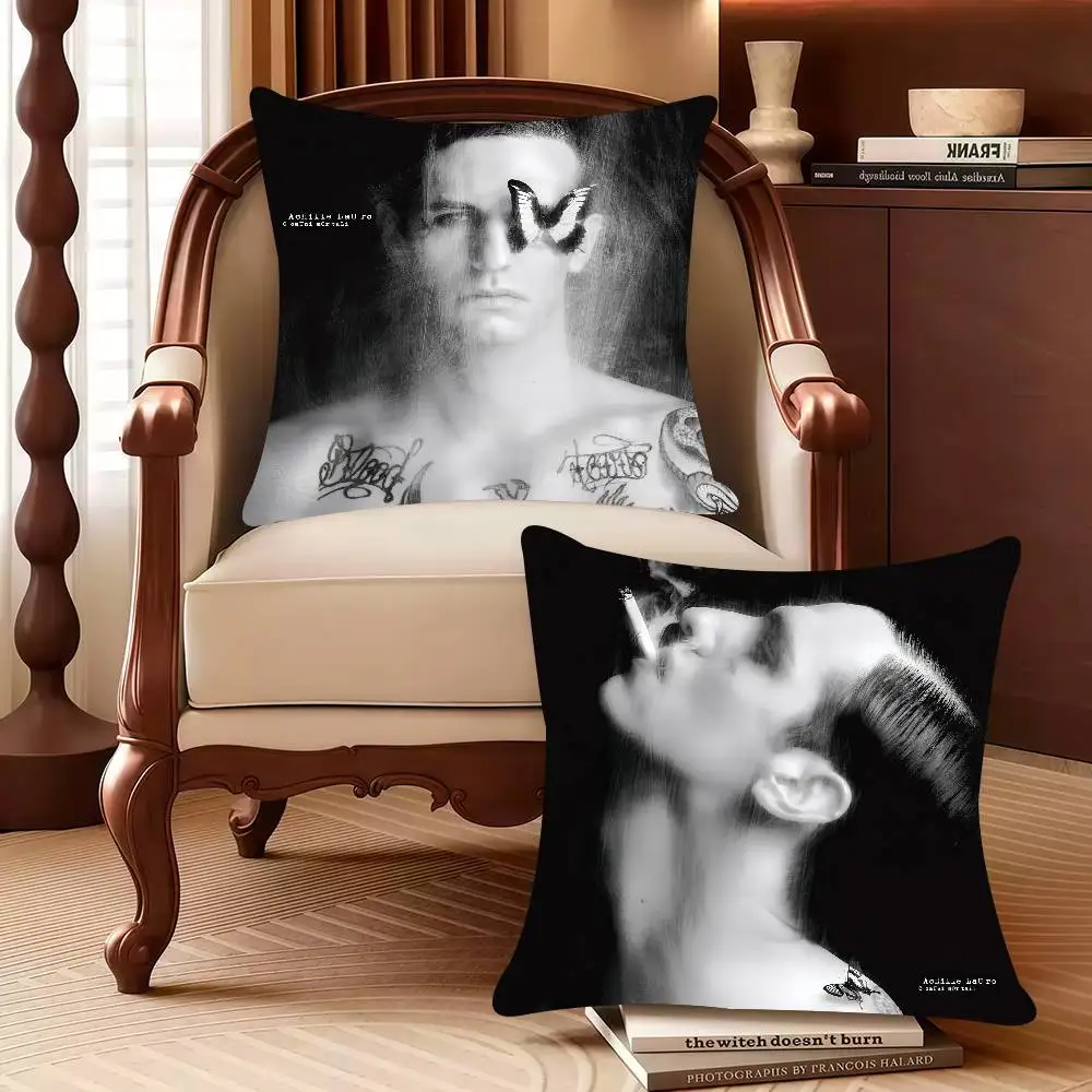 A-Achille L-Lauro Comuni Mortali  Pillow Case Decor Protective Covers Comfortable soft for Sofa Living Room Home office