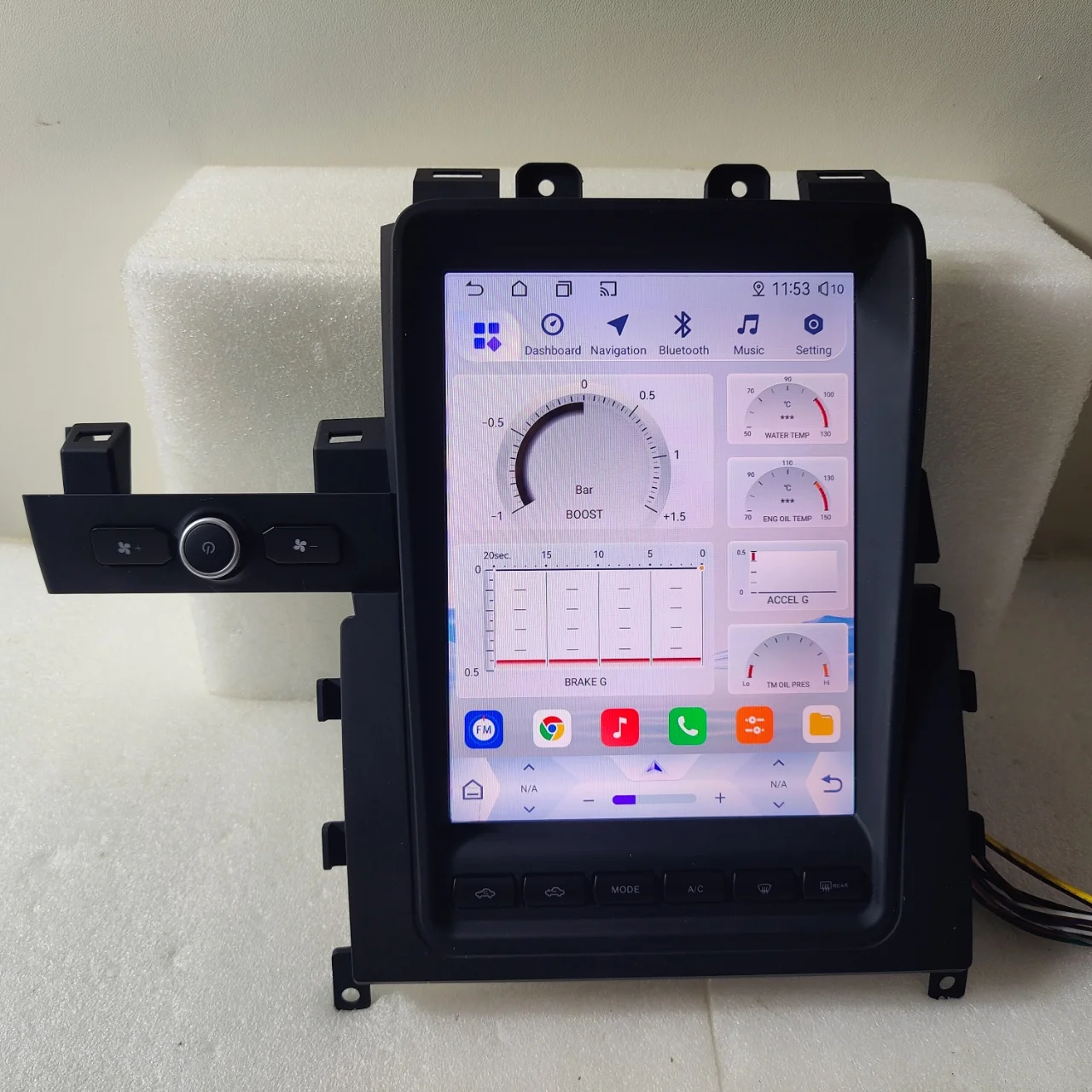 9.7 inch Car Radio For Nissan GT-R GTR R35 2007-2017 Android 14 Multimedia Video Player GPS Navigation DSP Carplay Head Unit