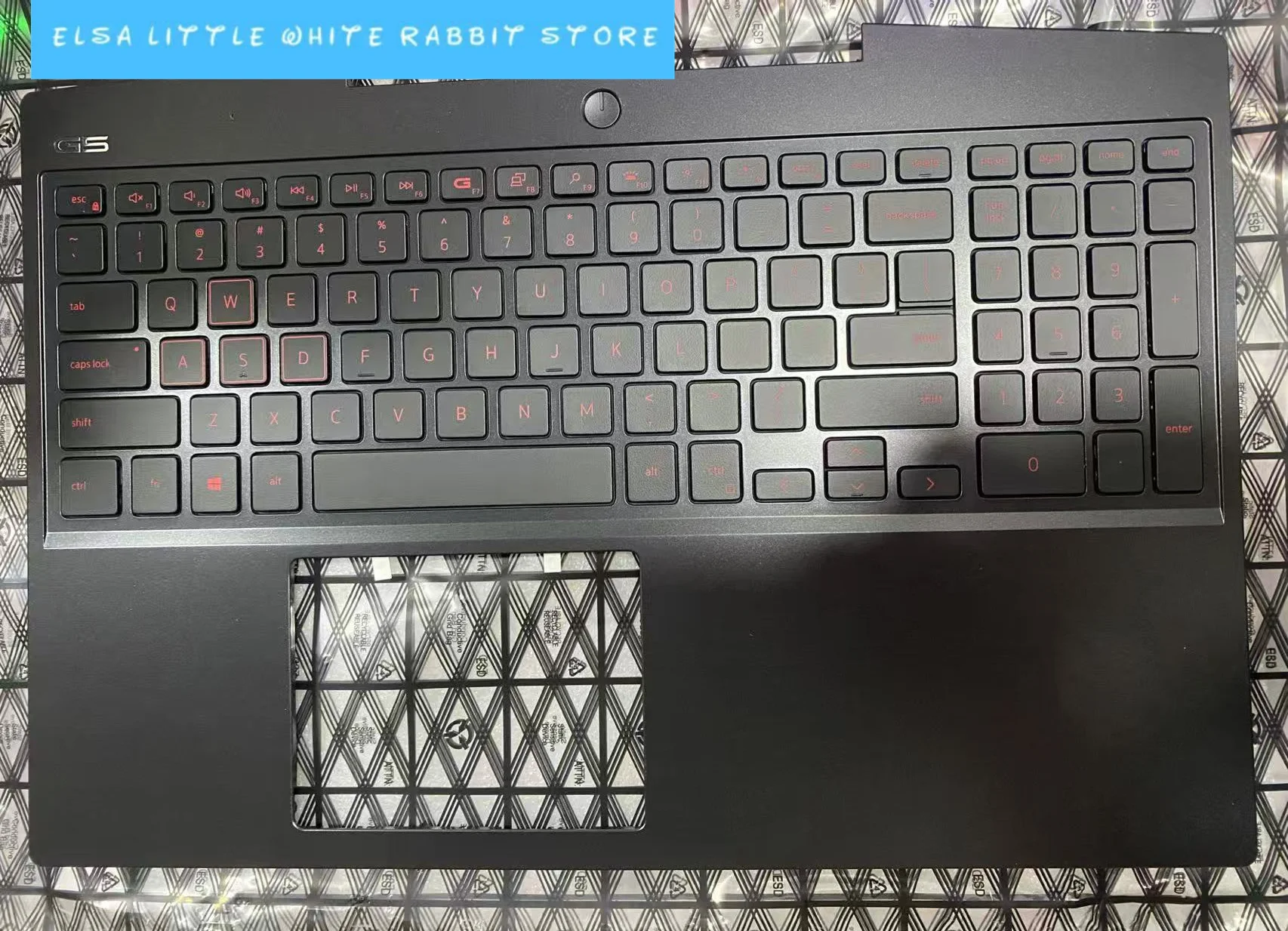 95% NEW FOR Dell Inspiron G5 15 5500 G5 SE 5505 Laptop Palmrest Case Backlight Keyboard US English Version Upper Cover