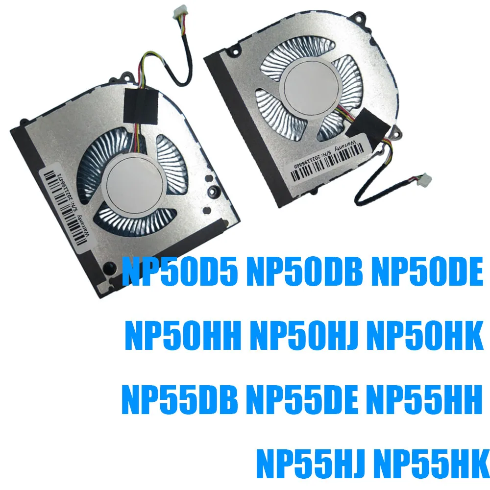 

For CLEVO NP50D5 NP50DB NP50DE NP50HH NP50HJ NP50HK NP55DB NP55DE NP55HH NP55HJ NP55HK DC5V 0.5A 4PIN 4Lines Laptop CPU GPU Fan