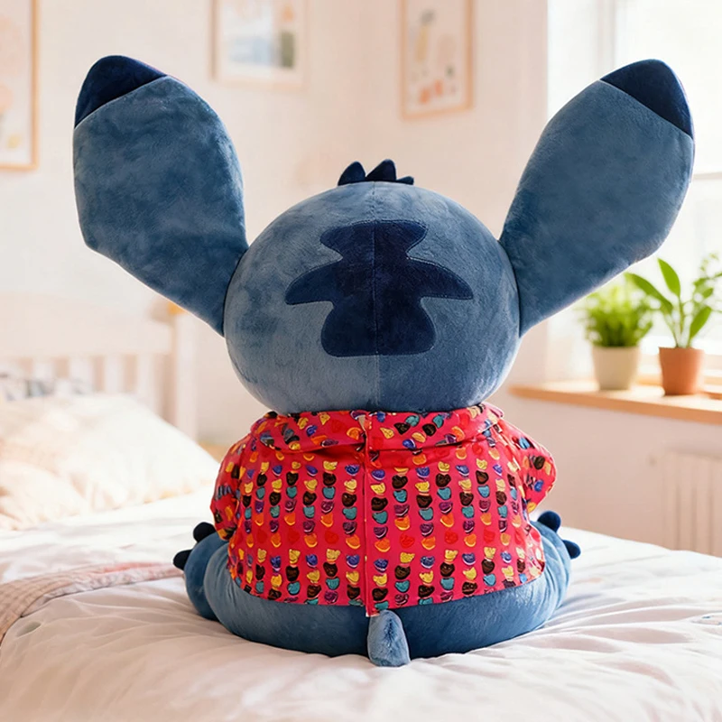 

30/70CM Cartoon Lilo and Stitch Disney Plush Toys Anime Stuffed Biscuit Classic Stich Doll Plushie Kids Birthday Gifts Xmas