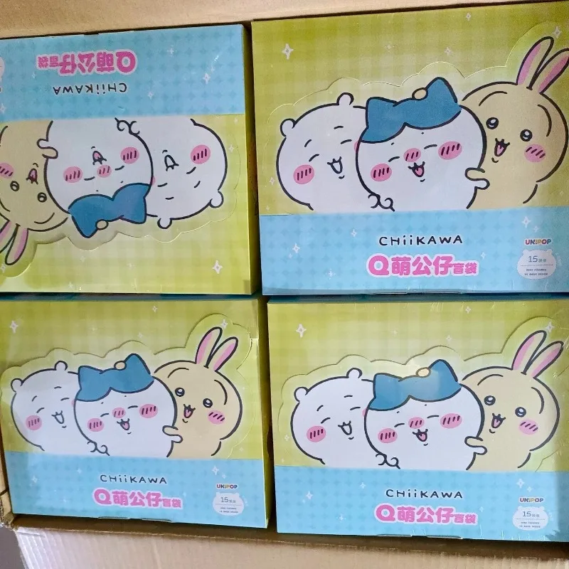 

Unipop Chiikawa Blind Box Toys Cute Q-style Mini Action Figure Doo Model Toys Collect Ornaments Kids Gifts