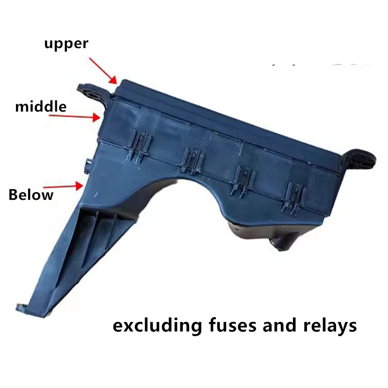 Engine Cabin Relay Fuse Box for 2009-2013 Geely Emgrand EC7 RV 715 718 Fuse Box Cover Car Accessories
