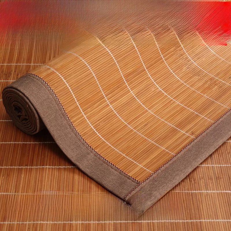 

Бамбуковый охлаждающий коврик, прямой коврик для кровати длиной 1,5 м, летний двусторонний коврик для домашнего использования, 0,9 м, удобный дышащий l материал