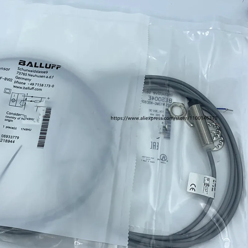 

3Pcs New Balluff Proximity Switch BES M12MG-UOC30B-BV05 BES M12MG-UOC30B-BV02 BES M12MG-UOC30B-BV03 inductor sensor