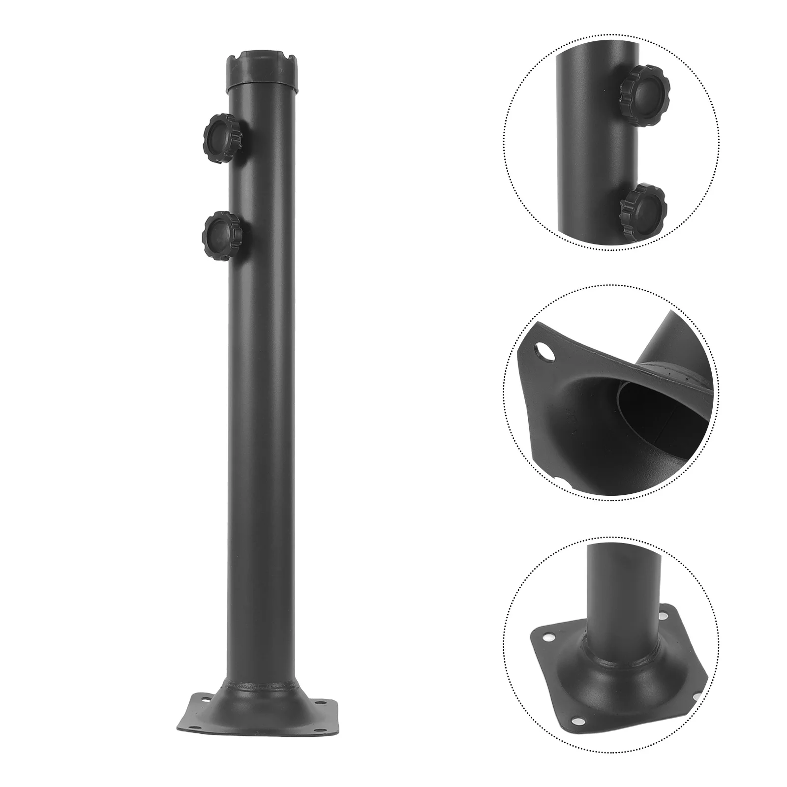 

Аксессуары для уличных зонтов, сверхмощное основание для садового зонта, железная сборка без инструментов для патио, пляжного рынка, подставка для навеса