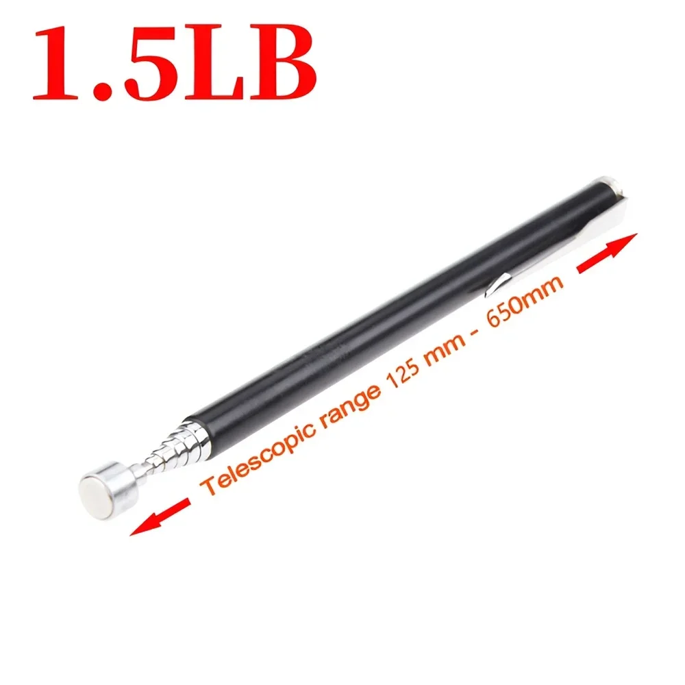Telescopische magnetische pen Uitschuifbare pick-up staafstok met lichte mini draagbare magneet Pick-up tool voor het oppakken van schroeven Moer Bol