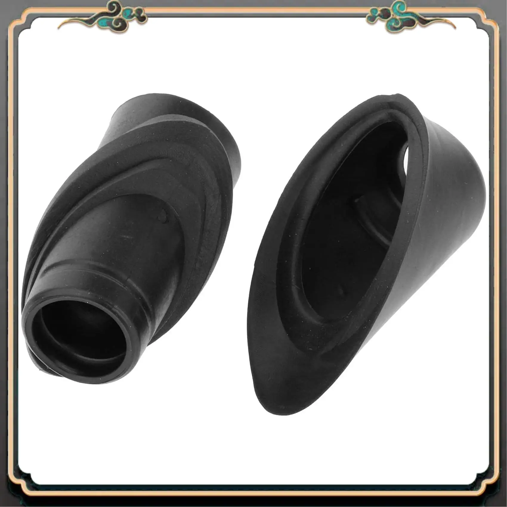 

M45K-1Pair Antenna Rubber Seal Lower Upper A1248270898 A1248270798 For Mercedes W124 A124 C124 Limousine Coupe