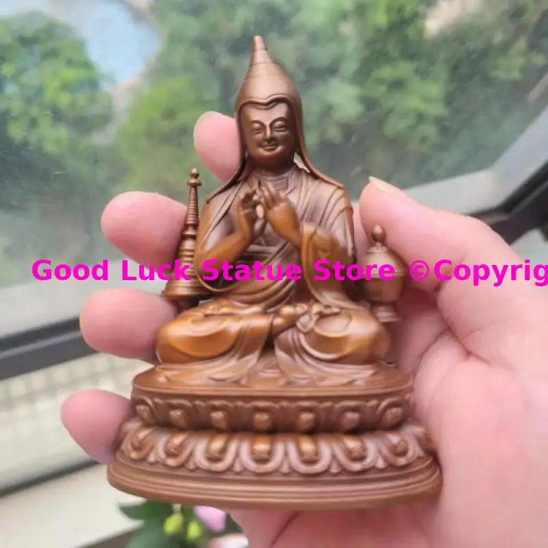 

wholesale buddha statue Exquisite monk Aa ti sha Atisa Kagyu buddha tibet buddhist altar supplies HOME temple worship