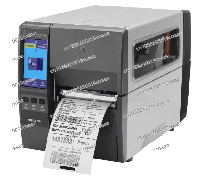 

ZT231 203DPI или 300DPI 4-дюймовый промышленный термотрансферный принтер со штрих-кодом этикеток