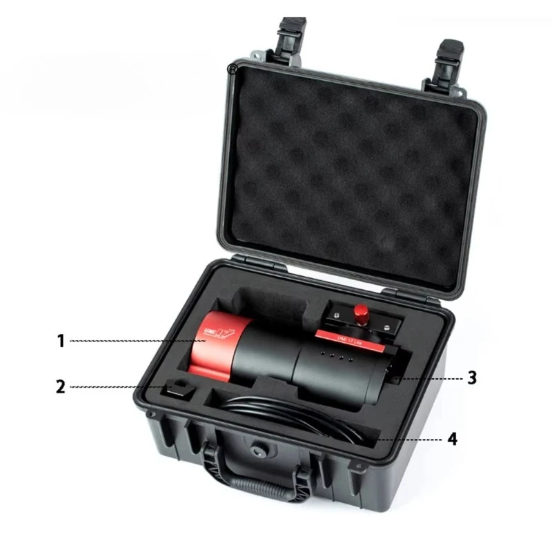teseek UMi17 Lite Harmonic Equatorial Mount 10-13kg Load Capacity ST4 Guiding Support for ASIAIR/NINA/KStars