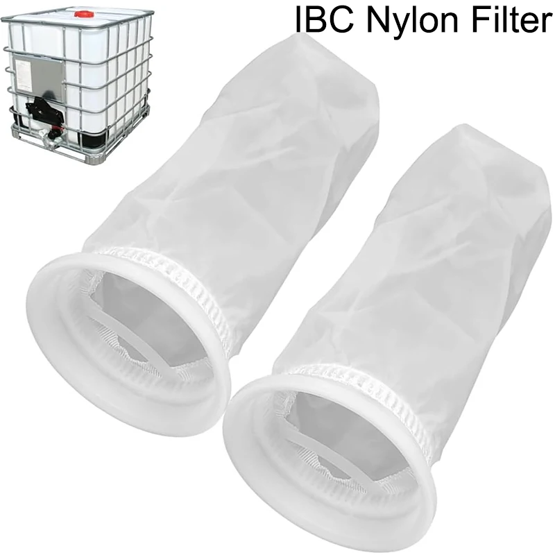 1/2PCS IBC Water Tank Nylon Filter for Venting Ton Barrel Cover Tote Lid Cover Rainwater Tank Garden Water Irragtation Filters