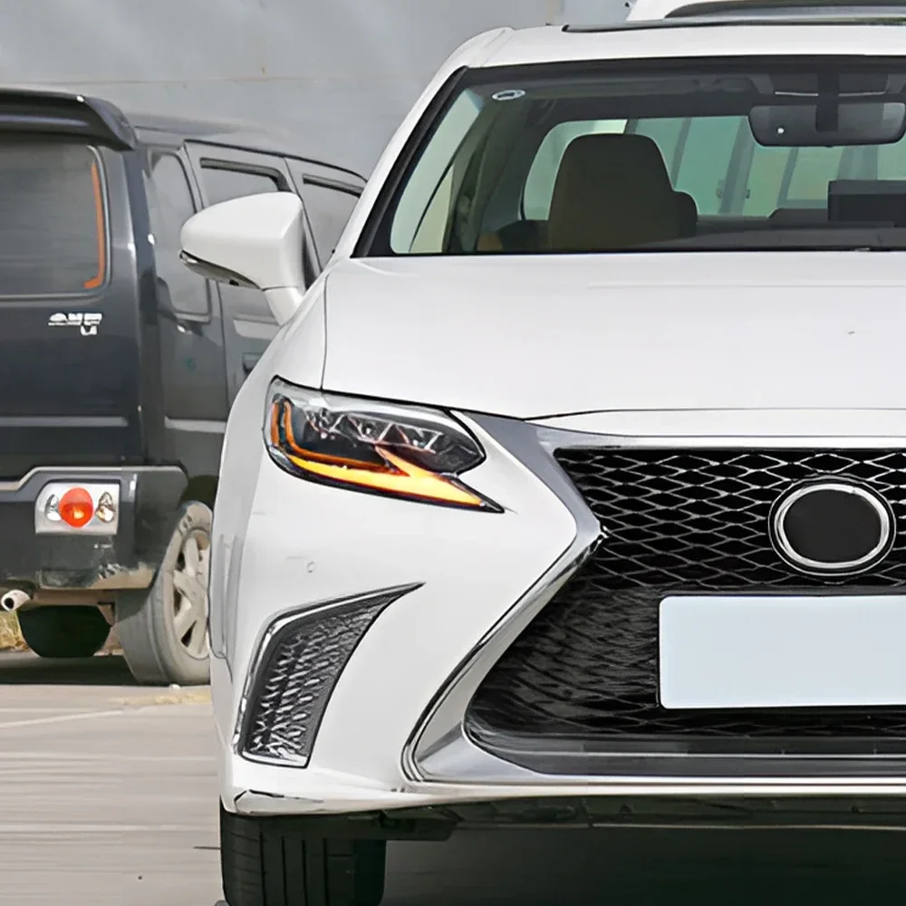 Auto Headlights For Lexus Es200 ES250 ES300 ES350 2015-2017 Auto Headlight Assembly Upgrade LED Three Projector Lens Accessories