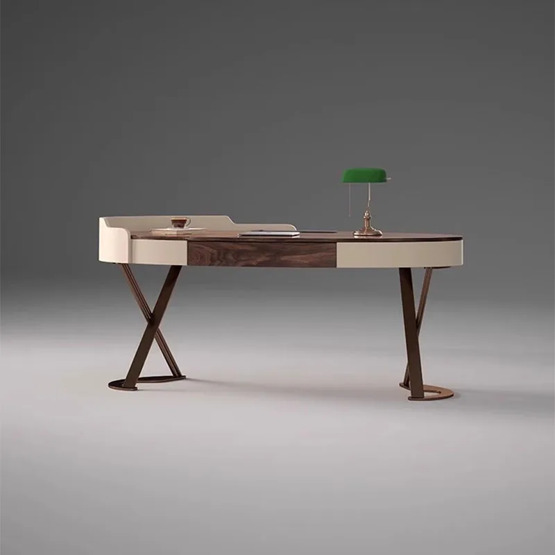 

European Reception Office Desk Computer Standing Decoration Office Desk Bedroom Luxury Conference Meuble Bureau Trendy