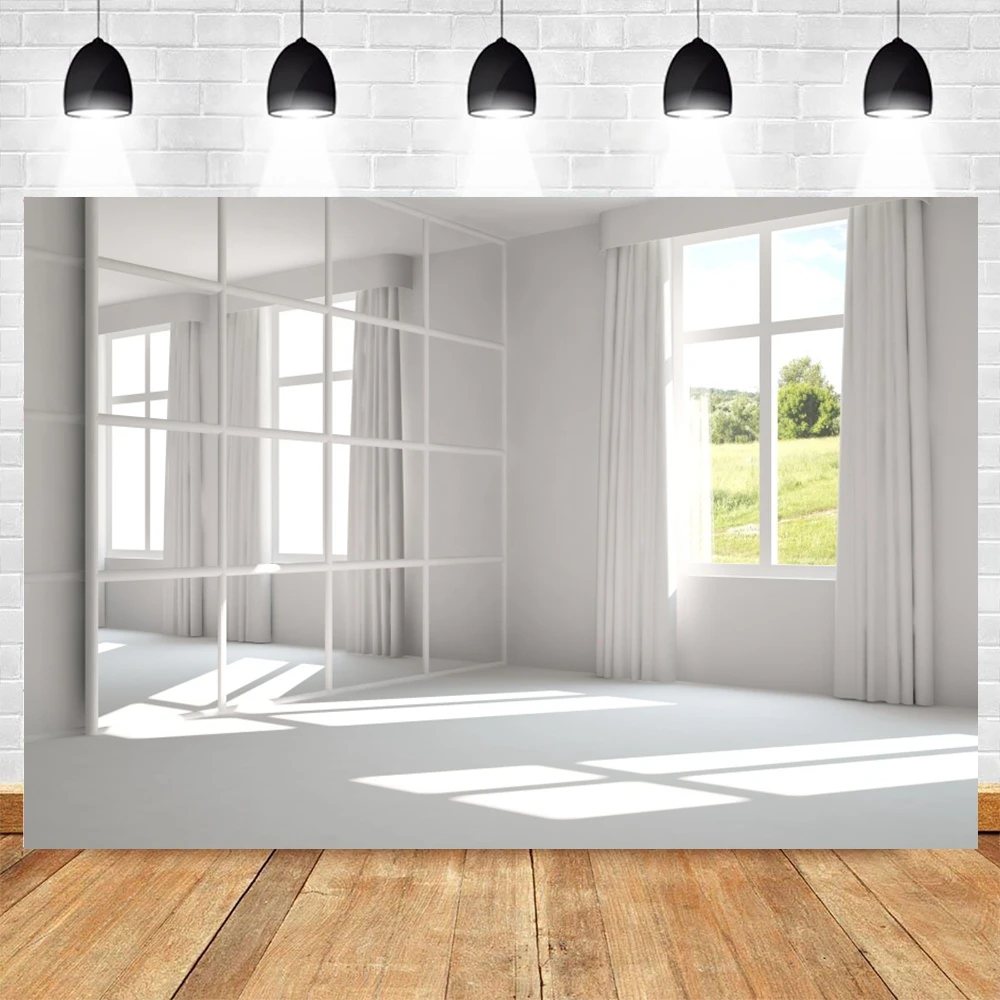 Interior Home Decor Photography Backdrop Window Sunshine Living Room Bedroom Scene Photographic Background Photo Studio Props