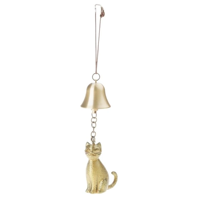 Metal Kitten Wind Chimes Outdoor Garden Decoration Harmonious Sound Rustproof
