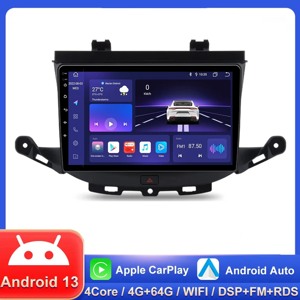 

For Opel ASTRA K 2015 2016 2017 2018 2019 For Buick Verano Car Radio Autoradio Multimedia IPS Navigation GPS DSP DVD