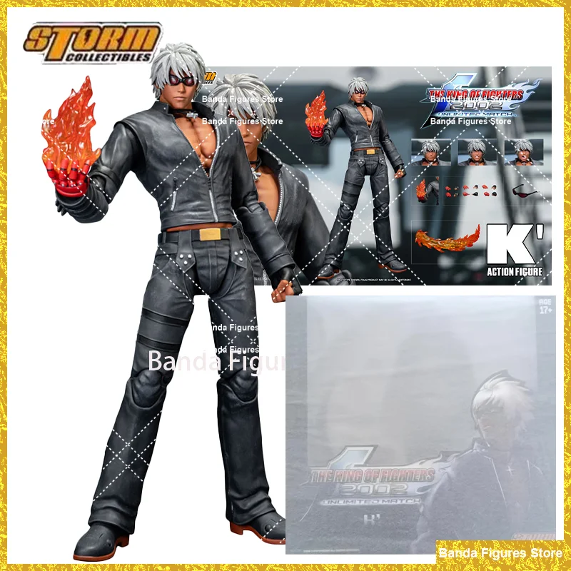 Original Storm Toys The King of Fihters 2002 Unlimited Match K In Stock Anime Action Collection Figures Model Toys