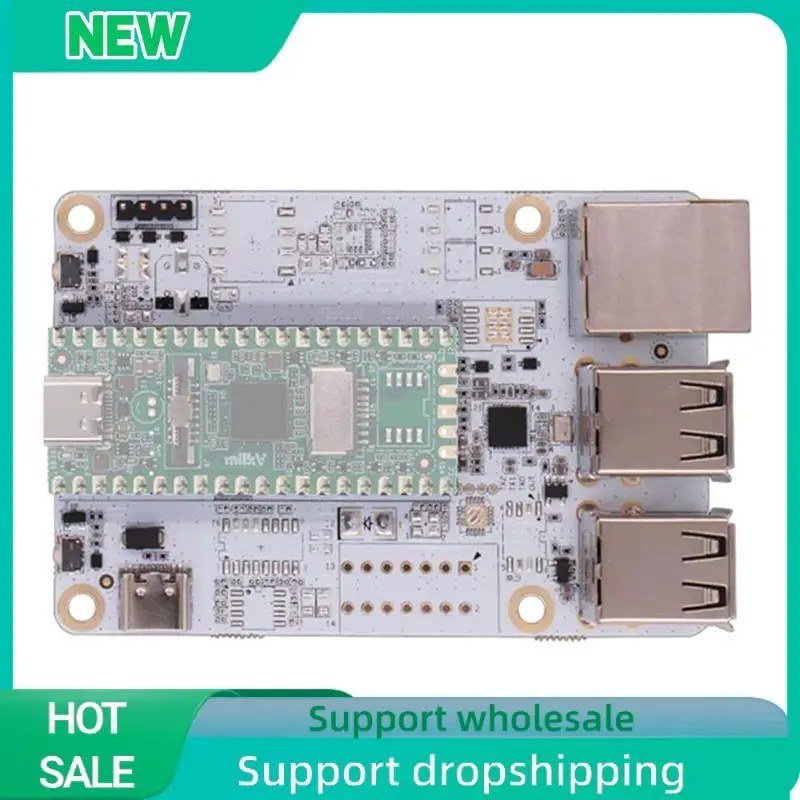 Solid RISC-V Milk-V Duo Development Board+2MP CAM GC2083+USB HUB Expansion Board Support Linux For Iot Enthusiasts DIY Gamers