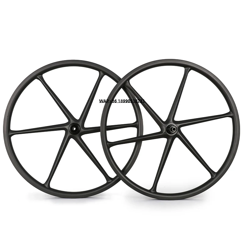 T700 T800 Carbon Bicycle Wheelset Tri-spoke Wheelset Tubeless 28.4mm Depth for Road Mtb Ebike