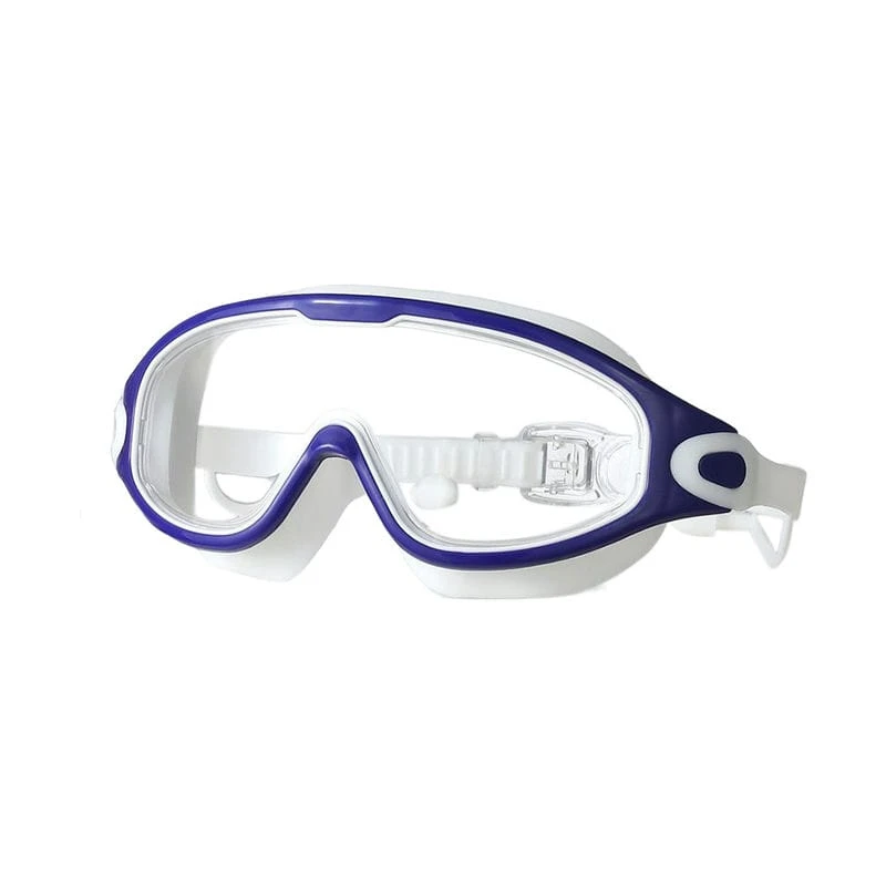 Swimming Goggles Girl Boy Large Frame Waterproof Anti-fog HD Transparent Teens Swimming Glasses