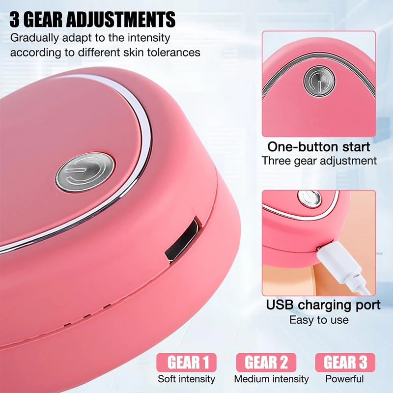 Nowy Masażer do Twarzy Mikroprądowy Urządzenie do Liftingu Twarzy Roller Przeciwzmarszczkowy Ujędrniający Odmładzający Pielęgnacja Urody Ładowanie