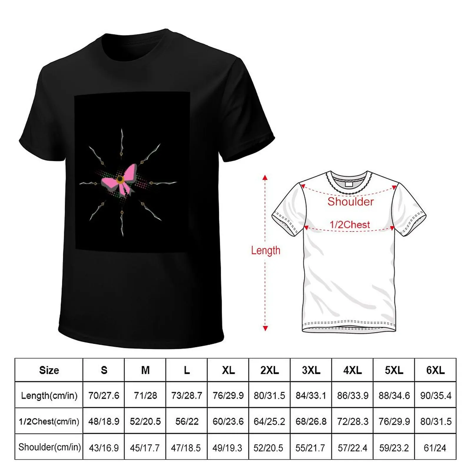 penny polendina: floating array T-Shirt Basic Daily Outfit Short Sleeve Tee