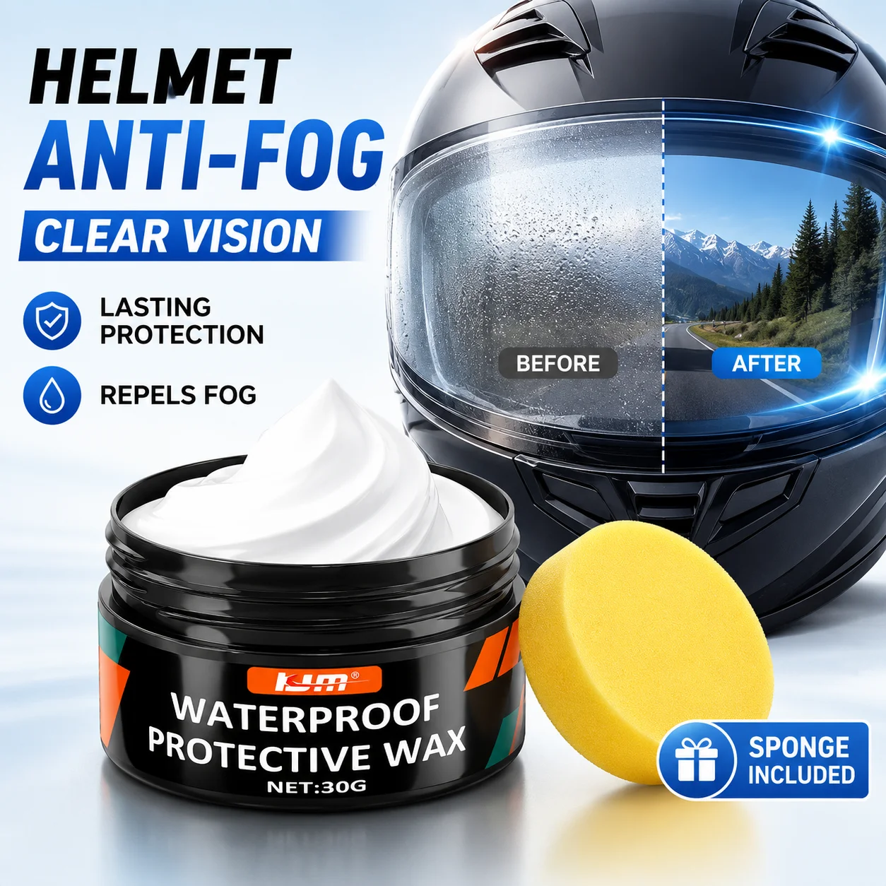 Motorcycle Gear Hanger - Semprotan Lapisan Nano Anti Kabut untuk