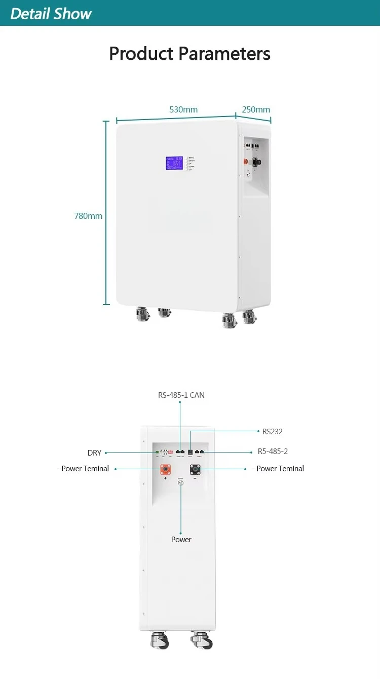

51.2V 300Ah Lithium Ion Battery 15.36Kwh Standing Mounted Lifepo4 Battery Module Solar Energy Storage 5 Years Warranty