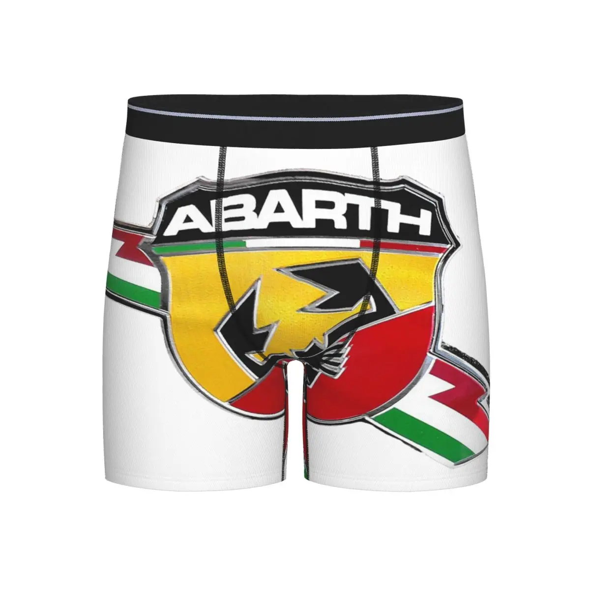 

Long Boxer Underpants Shorts Abarth C Cool Print Panties Male Soft Underwear for Homme Man Boyfriend Gifts