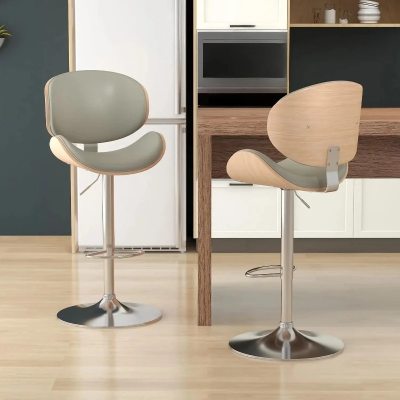 Rotating Adjustable Height Bar Chair Household Island Chair Comfortable High Stool