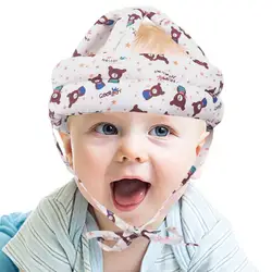 Baby Anti-collision Protective Hat Baby Safety Helmet Head Security Soft Comfortable Head Protection Toddler Caps for indoor